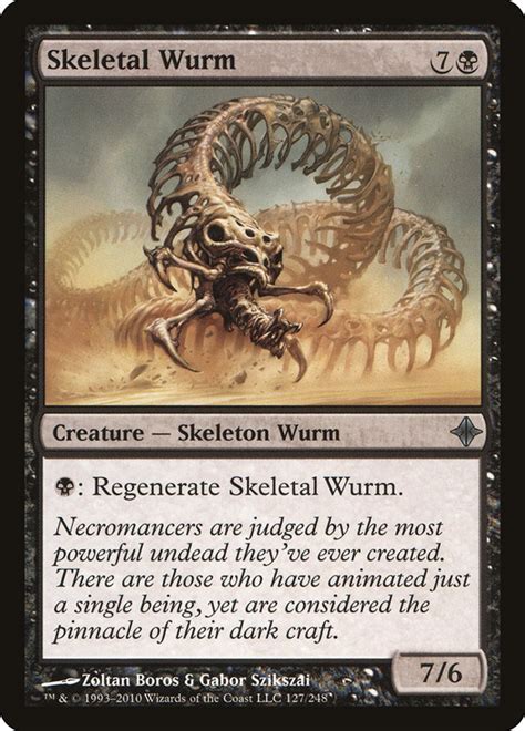 We did not find results for: Skeletal Wurm (Magic card)