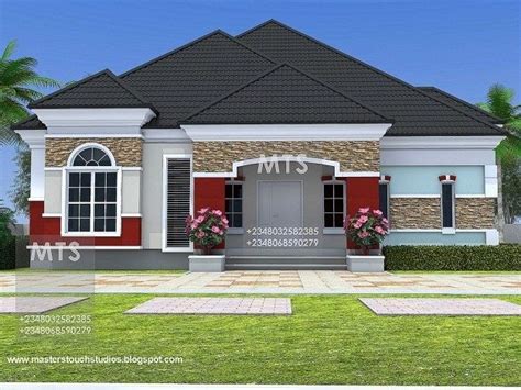 Flat Roof Bungalow Designs In Nigeria Modern Houses