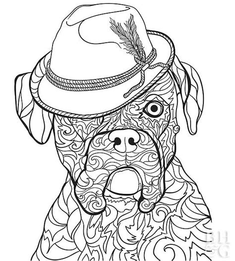 Free printable dog coloring pages. Pet Coloring Pages | Better Homes & Gardens