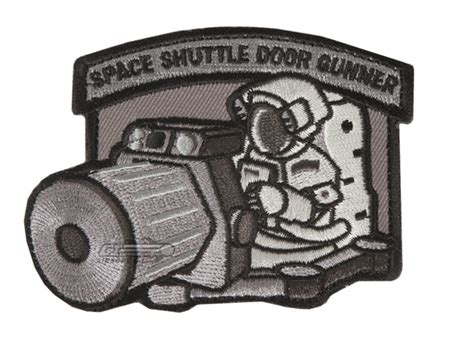 Mil Spec Monkey Shuttle Door Gunner Patch Swat