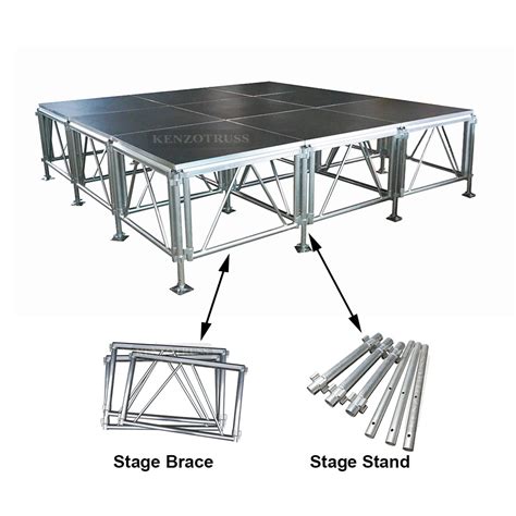 Wholesale Aluminum Portable Stage Outdoor Concert Stage Design China Outdoor Stage Design And