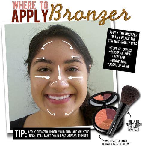 Where To Apply Bronzer Rbeautydiagrams