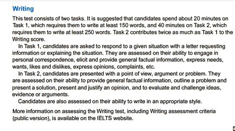 Ielts General Writing Task 1 And Task 2 Tips نصائح هامة