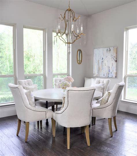 It includes a table that measures 43 long, a bench, and three chairs, all made from a blend of solid and engineered wood. Chandelier and Lighting Makeovers - Do's and Don'ts ...