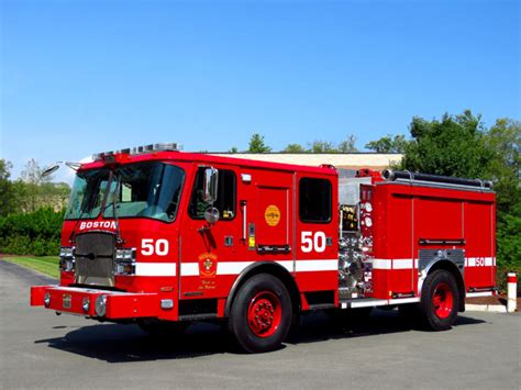 Boston Ma E One Custom Pumper 50 Greenwood Emergency Vehicles Llc