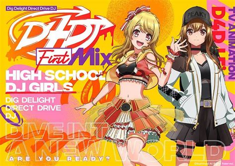 D4dj First Mix Visual 2 Anime Xis