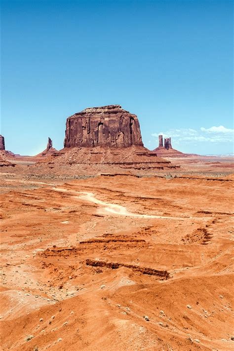 Wallpaper Monument Valley Desert Rocks Utah Arizona Usa 2560x1440
