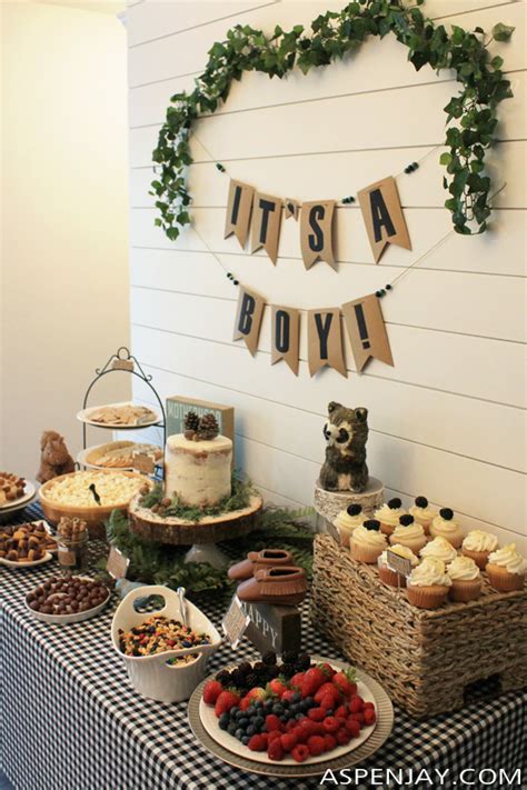 Woodland Themed Baby Shower Food Baby Shower Food Ideas Woodland