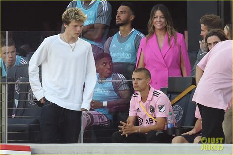 David Beckham And His Sons Romeo And Cruz Watch Inter Miamis Season Opener