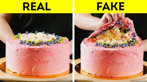 Fake Or Cake Shocking Commercial Tricks That Will Blow Your Mind Youtube