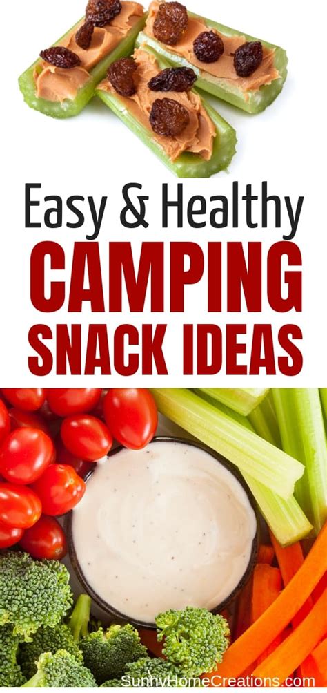 Healthy And Quick Camping Snacks Sunny Home Creations