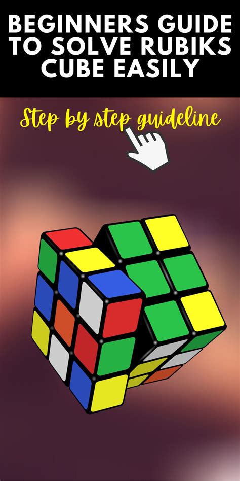 Step By Step Guideline To Solve Rubiks Cube For Beginner Solving Rubiks Cube In 7 Steps