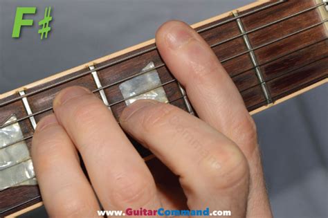 Easy F Chord Guitar Finger Position Chord Walls