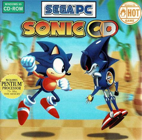 Sonic Cd Cover Or Packaging Material Mobygames