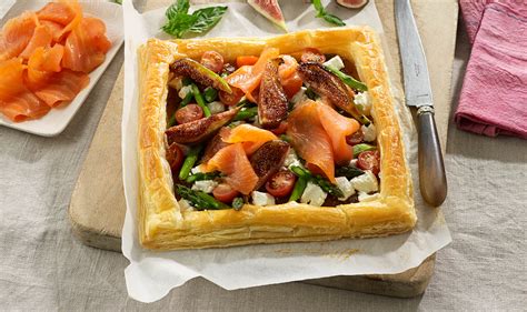 As if, to create a successful take on it, you can simply deconstruct a quiche or. Fig Smoked Salmon Pastry - Tassal Tassie Salmon