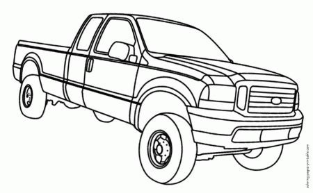 Ford F Color Page Google Search Truck Coloring Pages Monster Truck Coloring Pages