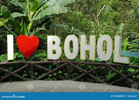 Bohol Philippines Circa February 2023 Advertisement Symbols For