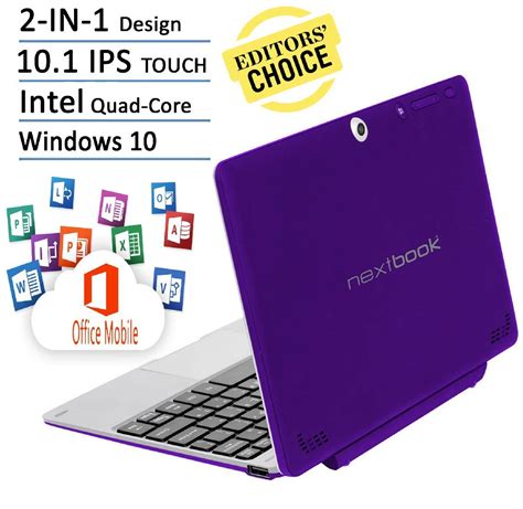 Nextbook Flagship Purple Edition Flexx 101 Best Reviews Tablet