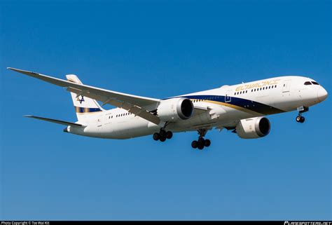 4X EDM El Al Israel Airlines Boeing 787 9 Dreamliner Photo By Tse Wai