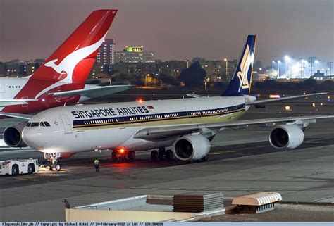 Photo Singapore Airlines Airbus A340 541 9v Sgd Singapore Airlines