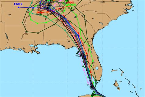 Hurricane Irma Spaghetti Models Reveal West Florida Track Sebastian Daily