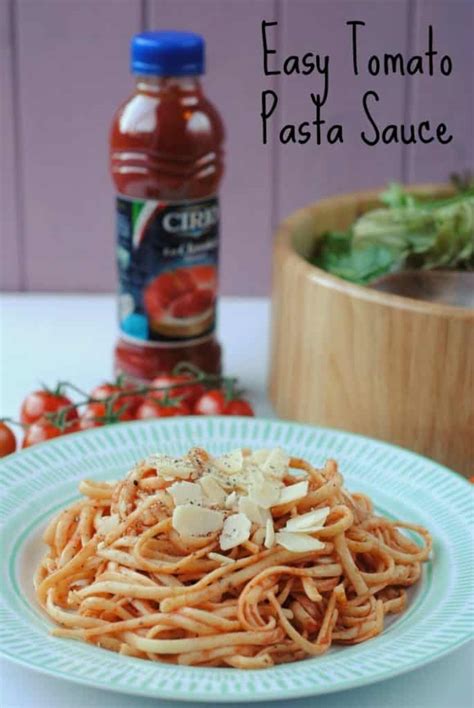 Easy Tomato Pasta Sauce Hungry Healthy Happy