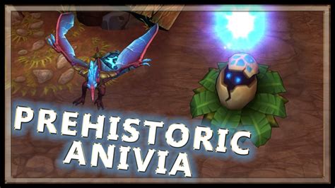 Prehistoric Anivia Skin Spotlight League Of Legends Youtube