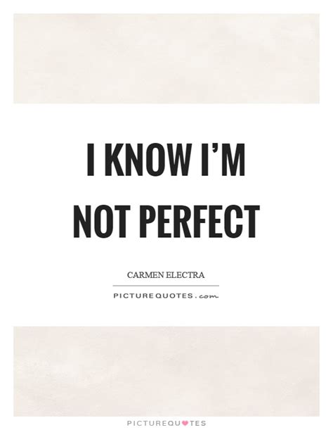 i know i m not perfect picture quotes