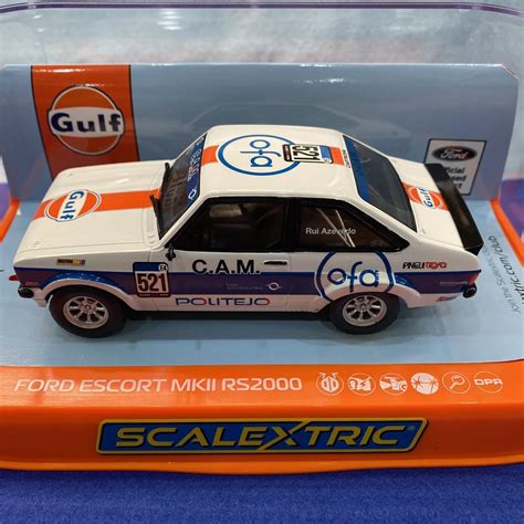 Scalextric 132 スロットカー C4150 Ford Escort Mk2 Rs2000 Gulf Edition車体｜売買