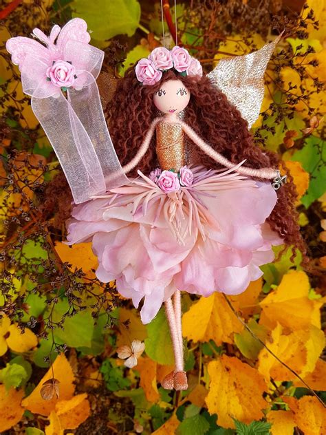 Faerie Dollby Artist Unknown Fairy Dolls Flower Fairies Diy Doll
