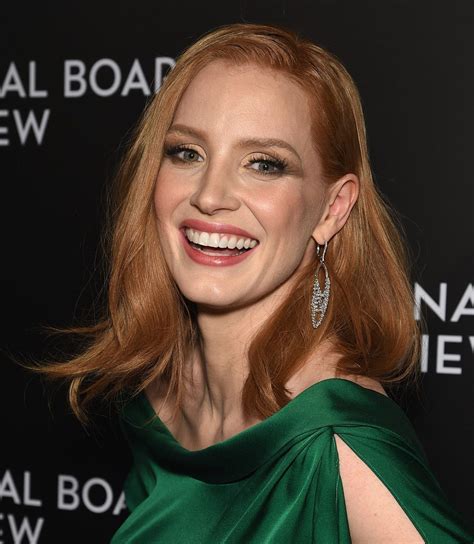Actress Jessica Chastain Spent Time In Washington Researching Her New