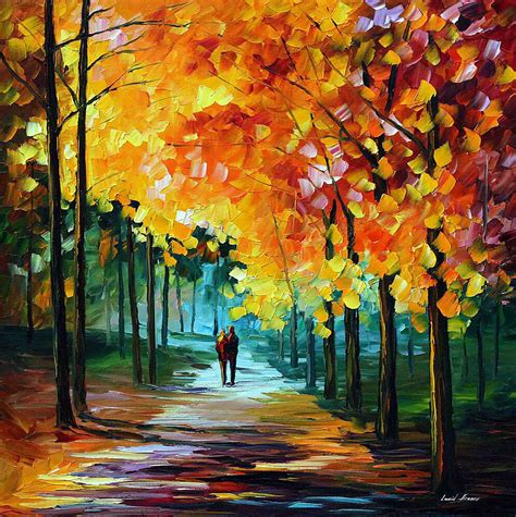 Artstation Autumn Colors — Oil Painting On Canvas