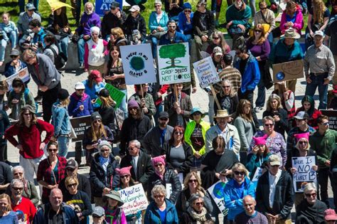 Crowd Hits The Streets For Climate March The Salt Lake Tribune