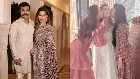Ram Charans Wife Upasana Konidela Celebrates Baby Shower In Dubai