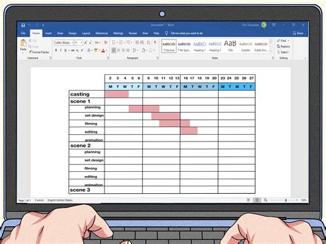 Easy Ways To Make A Gantt Chart Free Excel Template Gantt Chart The