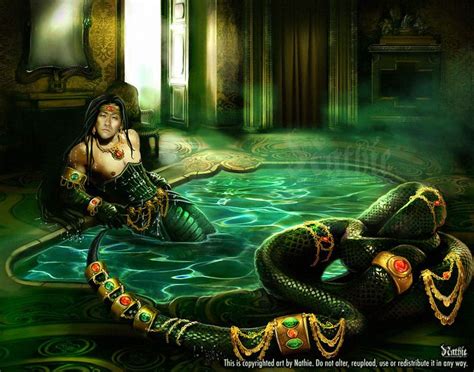 The Naga Prince By Nathie On Deviantart Mythical Creatures Fantasy