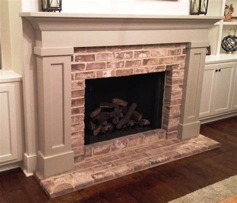 Best Pics Brick Fireplace Surround Popular Concrete Fireplaces Can Turn