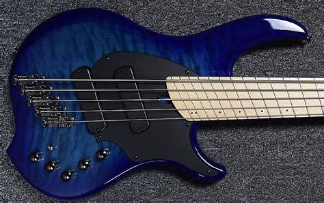 Dingwall Combustion 5 String Indigo Burst With Maple Reverb