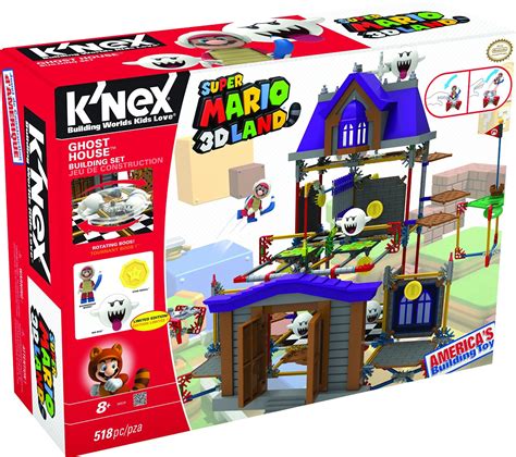 And cannon mario are rare; K'NEX Nintendo Super Mario 3D Land Ghost House Building ...