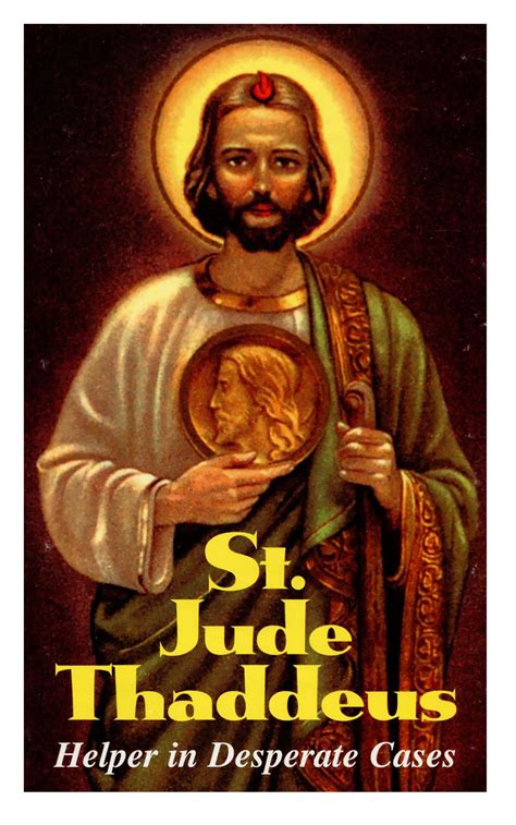 ST. JUDE THADDEUS - HELPER IN DESPERATE CASES | EWTN Religious Catalogue