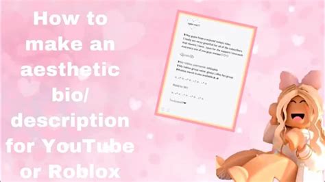 Aesthetic Bio Template Copy And Paste Aesthetic Quotes For Roblox Bio