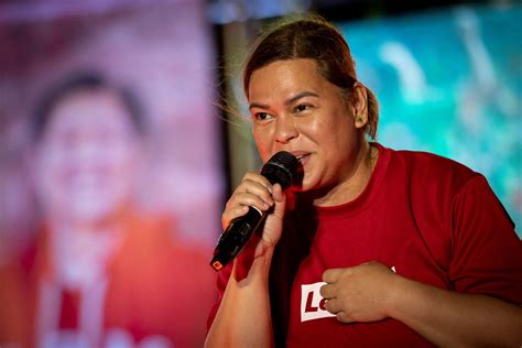 Vice Presidential Candidate Sara Duterte Carpio Daughter Of Philippine President Rodrigo