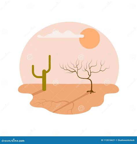 Drought Desert Texture Brown Background Global Warming Cracked Earth