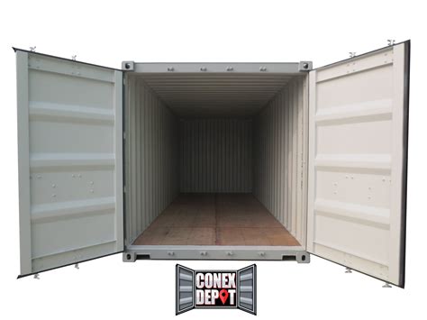 20ft Standard New One Trip Shipping Container Conex Depot