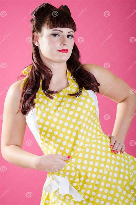 Redhead Pinup Girl Stock Image Image Of Affectionate 95692021