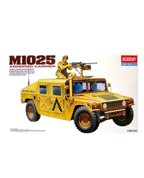 135 M 1025 Armored Carrier 9 13241 Academy Model Kits Plastic