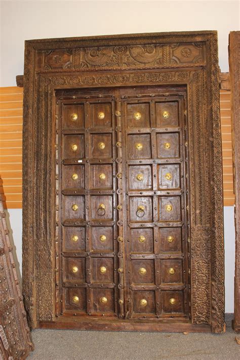 Antique Indian Haveli Door Indian Doors Antique Doors Wood Entry Doors