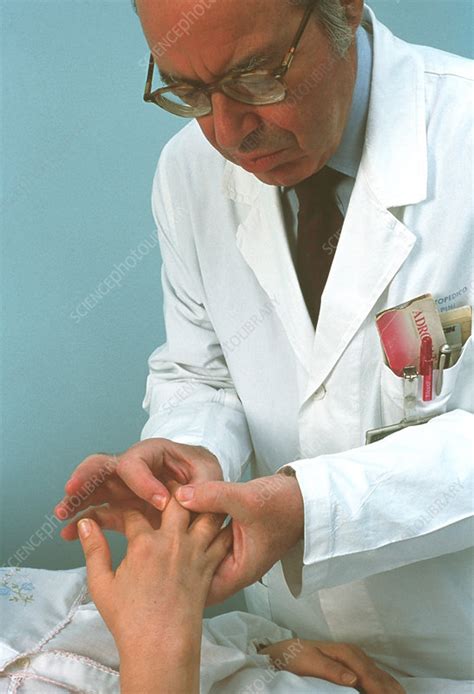 Hand Examination Stock Image M9200963 Science Photo Library