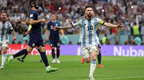 Fans React As Unplayable Lionel Messi Fires Argentina To World Cup Final Against Croatia Goal