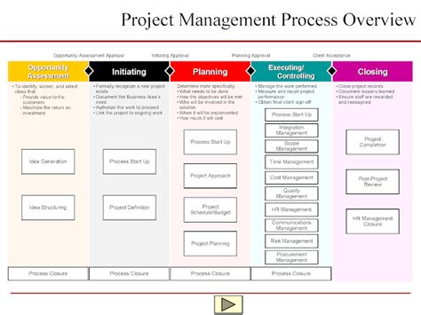 Project Management Process Overview Software Engineering